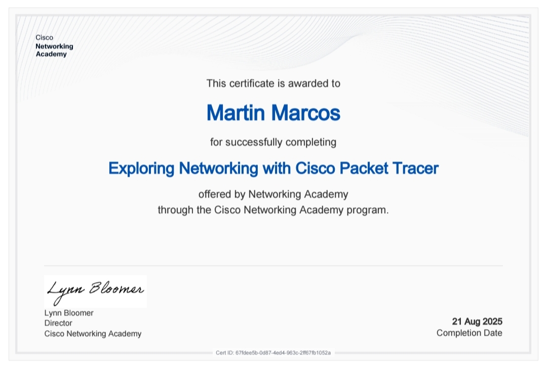 Certificate 5